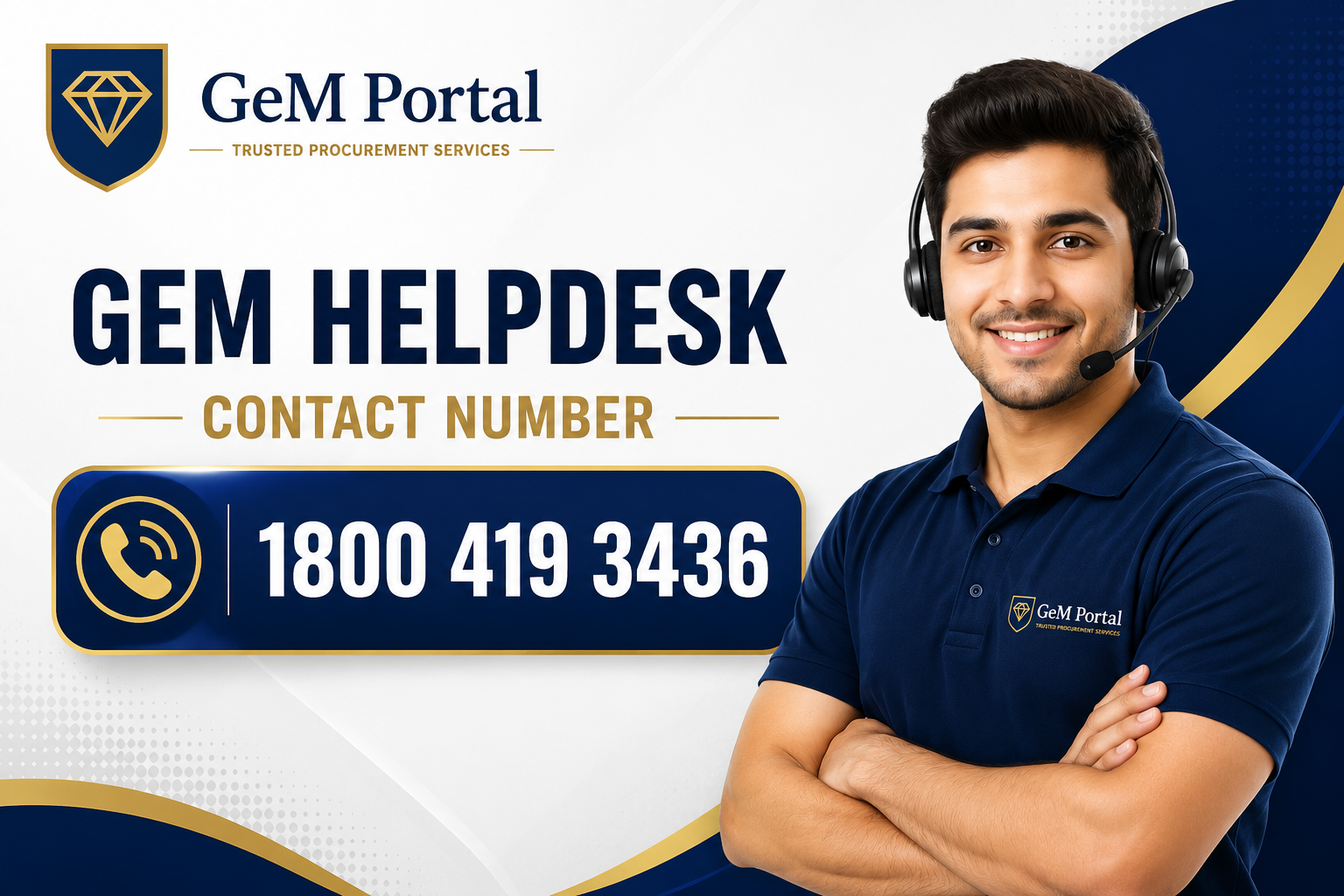 GeM Helpdesk Contact Number 2026: GeM Helpdesk Email ID & Customer Support Guide
